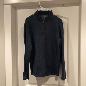 Weatherproof pull over fleece